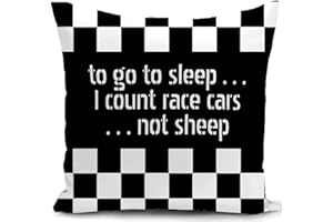 HUASHUZI F1 Cushion Cover 40 x 40 cm Cushion Formula 1 Gift F1 Merch Decoration for Sofa Cushion Covers Decorative Cushion Cover Sofa Bedroom Living Room Decorative Cushion