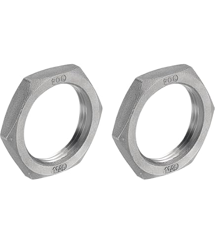 Qxayxa 220 Stk Selbstsichernde Muttern, Sechskantmuttern Sortiment Set