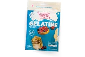 Heavenly Delights Halal Beef Gelatine, 100g *HMC Certified*