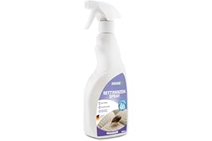 INSIGO Bettwanzen Abwehrspray 500 ml - Direkte Wirkung für Wanzen, Bettwanzen, Stinkwanzen - Rückstandsarmes Bettwanzenspray auch für den Wohn- und Schlafbereich geeignet