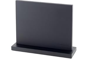 Hanseküche Blok na noże – uchwyt na noże bez noża, z drewna, deska na noże po obu stronach (drewniana podłoga