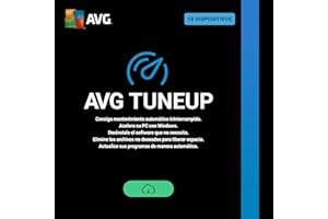 AVG TuneUp 2026 | 10 Dispositivos | 1 Año | Descarga digital