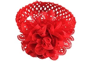SHOBDW MUJER Diademas Bebe Niña,SHOBDW Elásticas Arcos De Encaje De Flores Bebé Turbante Viste A La Cabeza Envuelve Accesorios De Fotografía Cintas para el pelo Bebe Niña Recien Nacida