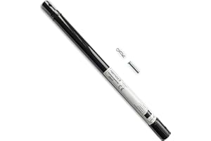 NEMAXX® Rallonge pour Tarière de Sol [1000MM – UNIVERSEL] – Compatible avec toutes les tarières thermiques de diamètre intérieur de tube de 20 mm – Avec goupille de sécurité et en acier – Noir