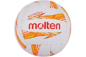 Molten Dynamite Netball, Orange, Size 5