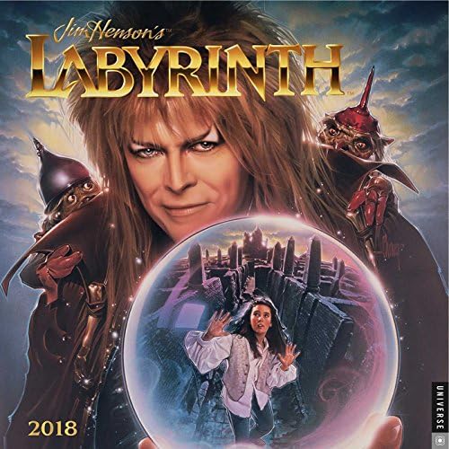 Official Labyrinth 2018 Wall Calendar