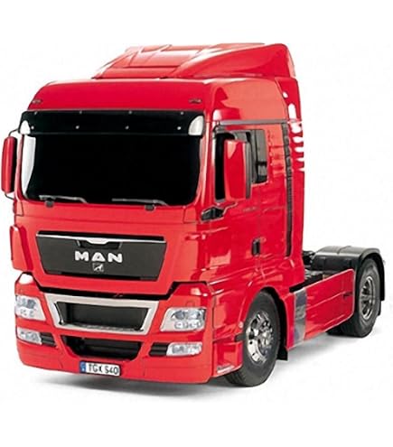 TAMIYA 300056325 1:14 RC Truck Man TGX 26.540 XLX 6x4 3 Axle, Red