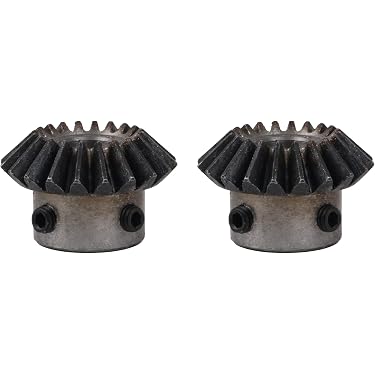 2 Engrenages Coniques 16 Dents, Pas 1,5 M, Trou D'arbre 10 Mm - Marque Uxcell, Neuf