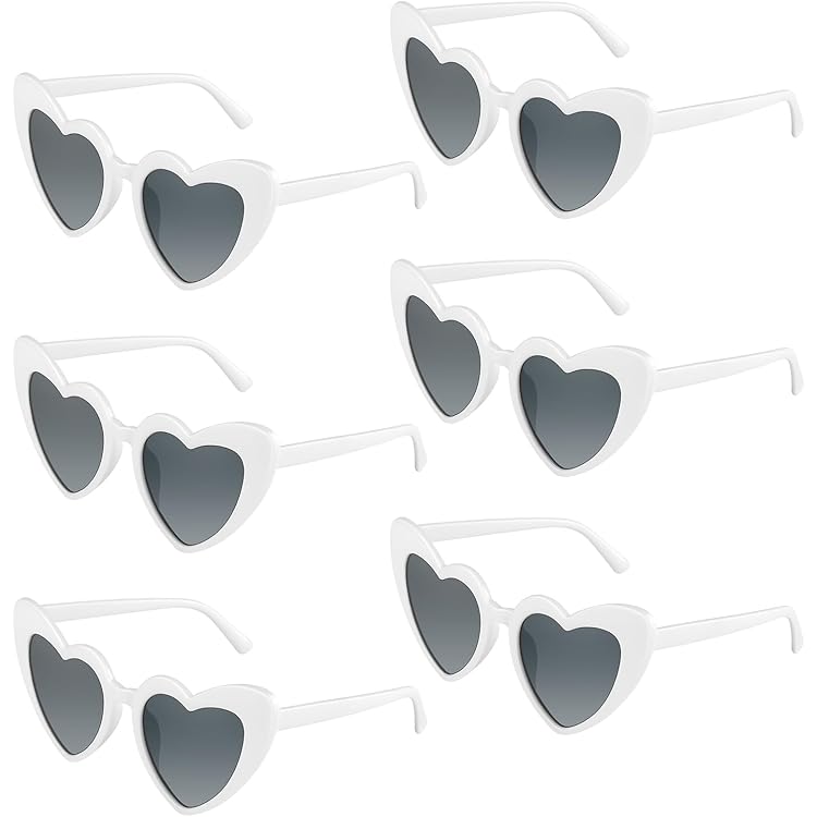 Lunettes De Soleil Coeur,Lunettes Coeur Hippy Lunettes Hippie