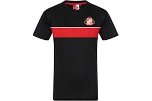 Sunderland AFC Mens T-Shirt Poly Official Football Gift
