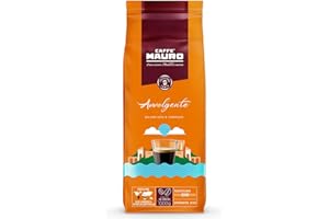 CAFFE MAURO TORREFAZIONE Caffè Mauro - Miscela Avvolgente - Intensità 8/10 - Caffè in grani confezione 1 Kg