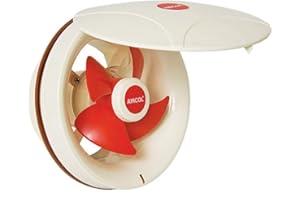 Uzman-Versand, 200MM, Wandventilator mit Klappe, Fensterventilator Fenster Axialventilator Wandlüfter Fensterlüfter Axial Wand Lüfter Gebläse Wandgebläse