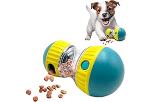 Nokwocy Juguete Inteligente para Perros, Pelota de Comida Interactiva para Estimulación Mental, Bola de Golosinas para Perros Pequeños (Verde)