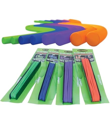 Browning Hohlgummizug 3m - 7-fach Dehnbarer Angelschnur Gummizug 1,90mm