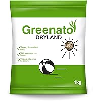 1kg Rasensamen Greenato Dryland dürreresistenter Rasen Grassamen Rasensaat Gras Grassaat
