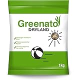 1kg Rasensamen Greenato Dryland dürreresistenter Rasen Grassamen Rasensaat Gras Grassaat