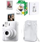 Fujifilm Instax Mini 12 Fotoğraf Makinesi-20li Film-B&uuml;zg&uuml;l&uuml; Kılıf-64l&uuml; Alb&uuml;m ve Mıknatıslı &Ccedil;er&ccedil;eve Seti 1