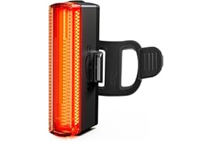 Magicshine Bike Tail Light SEEMEE 50 V2.0, Rear Bike Light with USB C Rechargeable, 50 Lumen IPX6 Waterproof Bicycle Lights for Night Riding, Smart Cycling Safety Bike Taillights