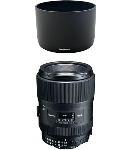 Tokina at-X M 100mm F/2.8 Prime Lens for Nikon DSLR Camera Black