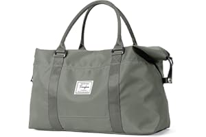 SZLX for Ryanair Airlines Cabin Bag 40x20x25 Underseat Foldable Travel Duffel Bag Holdall Tote Carry on Hand Luggage Overnight for Women and Men 20L(Olive Green)