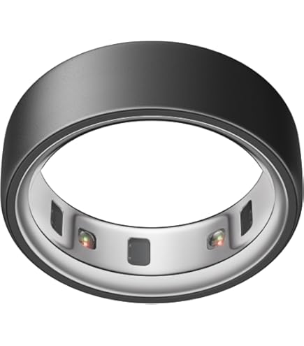 OURA Ring 第3世代 Heritage Stealth US7 Oura Gen3 Heritage Smart Ring Rozmiar 7 Stealth - Opinie i