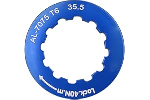 VGEBY1 Anneau de Verrouillage de Cassette, Accessoire Fixe de Vélo de Verrouillage de Volant de Cassette Fixe