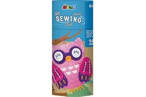 Avenir 4 Búho Eule Nähset für Kinder, bunt