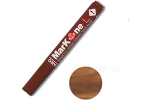 MARKONE PENNARELLO VERNICE RITOCCO LEGNO RAPIDO PROFESSIONALE-VARI COLORI (Noce Medio)