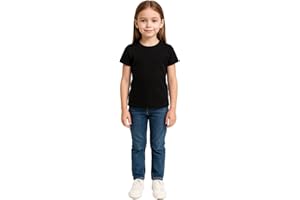 A2Z 4 Kids Girls T Shirts Cotton Plain | Stylish Tie Dye T-Shirt | Soft Feel Trendy Girls Fashion Tees Casual Top New Age 2 3 4 5 6 7 8 9 10 11 12 13 Years