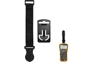 DEILONIE 1PCS Magnetic Strap for Fluke, Magnetic Hanging Strap, Adjustable Multimeter Magnet Holder Hanging Kit, Universal Magnetic Strap Kit for Fluke Digital Multimeter (Black)