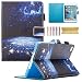 Produktbild iPad Mini 4. Generation Fall, iPad Mini 4 Retina Case, dteck [DREI Schicht] Cabrio [Heavy Duty] Robuste Hybrid Full Body Schutzhülle mit Standfuß für iPad Mini 4 Modell A1538/A1550#05 Galaxy