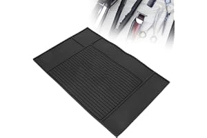 BETUED Tappetino da Barbiere Impermeabile, Tappetino da Parrucchiere, Strumenti da Barbiere, Tappetino per Strumenti da Parrucchiere, Cuscinetti di Stoccaggio per Strumenti da Barbiere Resistenti Alle
