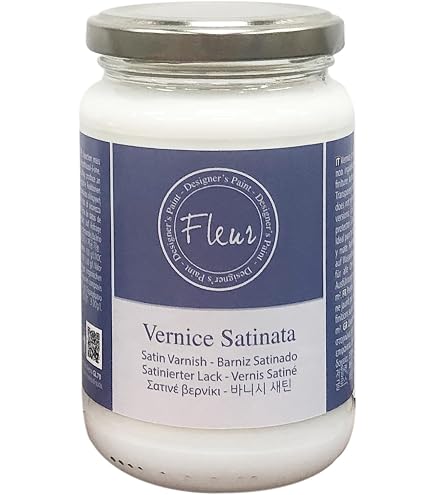 KREUL 79402 - Vernice acrilica satinata, trasparente, flacone da 50 ml, vernice protettiva e di rivestimento per dipinti, resistente alle intemperie in misura limitata, resistente alla saliva
