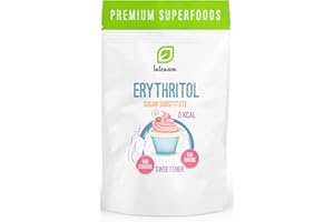 Érythritol 1 kg | 100% Naturel Edulcorant | Végétalien | Edulcorant Granule | Alternative au sucre | Convient aux Diabétiques