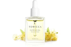TOMICCA Nail Cuticle Oil, 15ml Nagelpflegeöl Nagelöl Pflege für Nägel & Nagelhaut, Nagelöl Repair & Protect Mit Bio-Ölen & Vitamin E für dünne Nägel (Geißblatt)