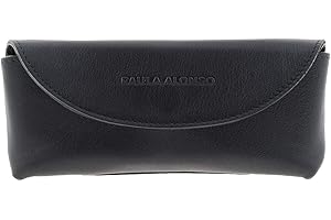 PAULA ALONSO PA Funda de gafas rígida para cinturón con solapa