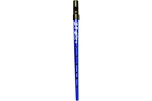 GEWA MUSIC Clarke Pennywhistle TIN Whistle Stimmung D blau Whistle vom Originalhersteller aus England mit Grifftabelle und Noten zu 4 Songs