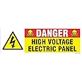 Aditya Sign® High Voltage Electric Panel Sign Board Set - 2 GNS-12439