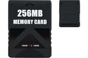 Tolesum Tarjeta de Memoria para Juegos de 256MB para la Consola PS2/ PS2 Slim Almacenamiento de Alta Velocidad
