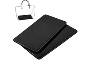 PH PandaHall Felt Base Shaper,28x15.5cm Black Bag Shaper Purse Shaper Bag Bottom Purse Insert Rectangle Bags Liner Board Handbag Stabilizer Support for Winter Tote Knitting Bags Backpack, 7mm Thick