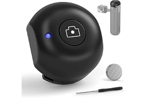 NEEWER Kallskoskydd för PA045E Bluetooth-slutare sidohandtag, ABS + PC kallt skoskydd med CR2032 ersättningsmyntbatteri och Phillips skruvmejsel, RT005E