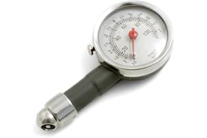 ‎SYSTEM-S System-S Unisex System-s Reifendruckmesser Universal Luftdruckpr fer, Drehskalenmanometer, Autoreifen EU