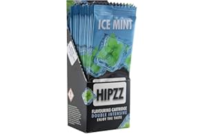 SOSKAKIIST Hipzz Ice Aromakarte, 20 Stück (1x 20er-Pack)