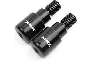 CXEPI Topes de Manillar Moto Manillar Topes Perillas Aluminio,deslizador antivibración para Yamaha TMAX T-Max 500 530,TMAX 560 2020