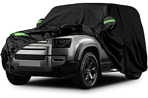 JUDANNA Funda Coche Reemplazo para Land Rover Defender 90 2020-2024, Funda para Coche Exterior Cubre Coches Impermeable Transpirabl Coberturas Completas protección de Nieve, Lluvia, Polvo