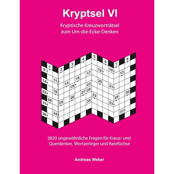 zelt der sioux kreuzworträtsel Kryptsel V: Kryptische zum Um-die-Ecke-Denken : Weber, Andreas Bücher Size:M / 5'7