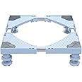 Sonia-520 Universal Mobile Base, Washing Machine Base with 4 Multi-functional Heavy Duty Feet Adjustable Base for Adjustable Dryer, Washing Machine and Refrigerator