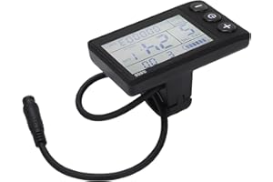 VGEBY Display LCD con Connettore a 6 Pin, Parti del Pannello LCD di Aggiornamento per Scooter Elettrici da Mountain Bike