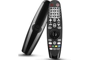 BEMEXRED Telecomando retroilluminato compatibile con LG Smart TVs, universale telecomando ricambio adatto a telecomando a infrarossi - Senza funzioni vocali e puntatori