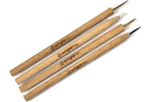 EMPOTEC Kit de 4 lápices de limpieza de monedas Le Crayon à Gratter de 16 cm ideal para la restauración de hallazgos antiguos para limpiar quitar la incrustación y la sedimentación